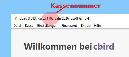 Kassennummer